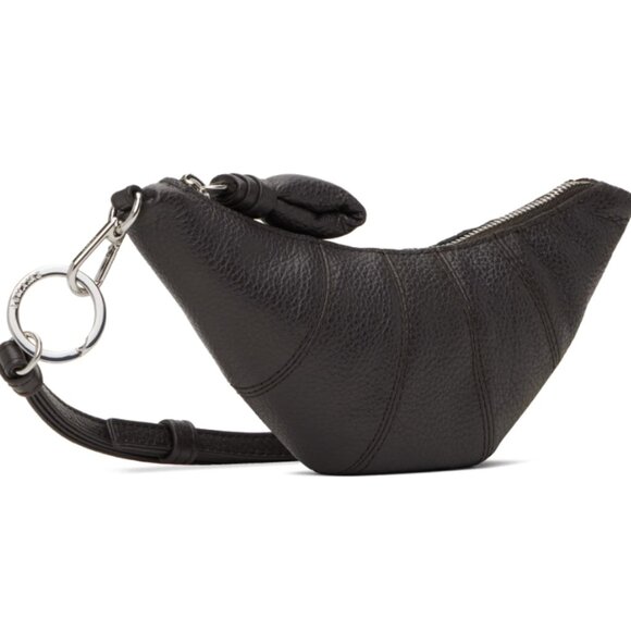 BNWT SS25 LEMAIRE CROISSANT COIN POUCH BLACK - Picture 7 of 10